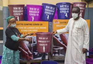 LUTTE CONTRE LA COVID-19: LA SOBRAGUI FAIT D’IMPORTANTS DONS AUX FEMMES DE MADINA AVARIA - photo 2