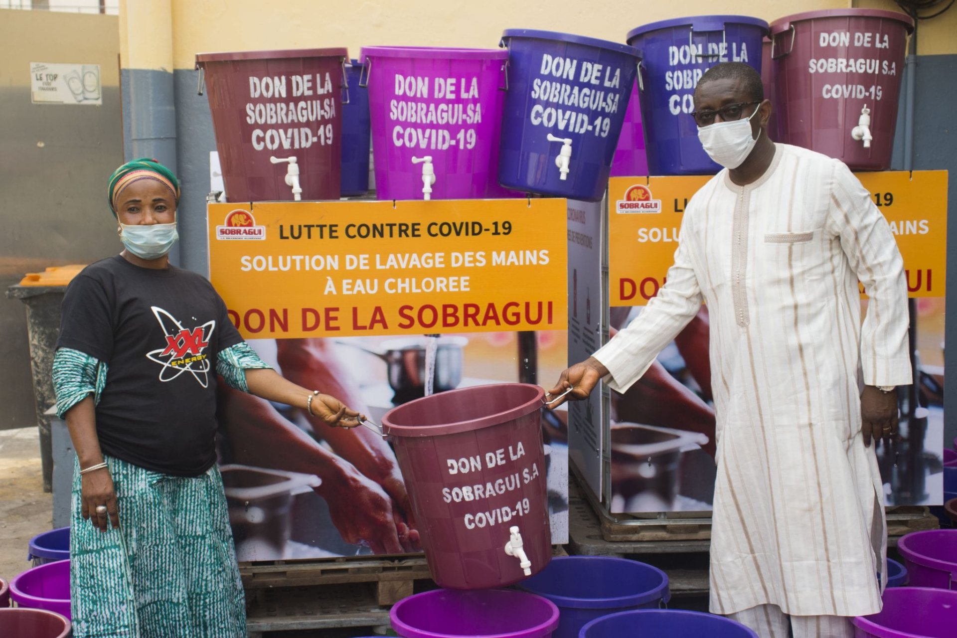 LUTTE CONTRE LA COVID-19: LA SOBRAGUI FAIT D’IMPORTANTS DONS AUX FEMMES DE MADINA AVARIA - photo 1
