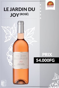 LE JARDIN DU JOY (ROSÉ)