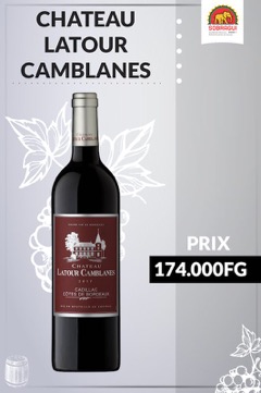 CHATEAU LATOUR CAMBLANES