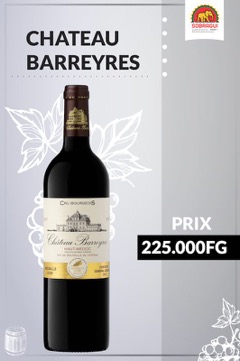 CHATEAU BARREYRES