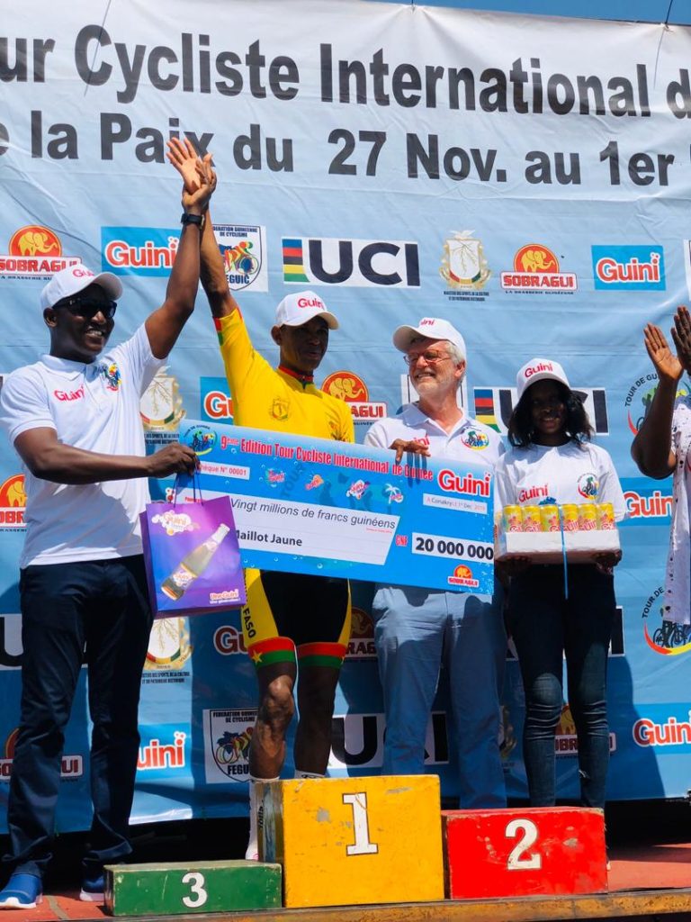 GUINI, SOUTIEN LES LAUREATS DU TOUR CYCLISTE DE GUINEE 2019