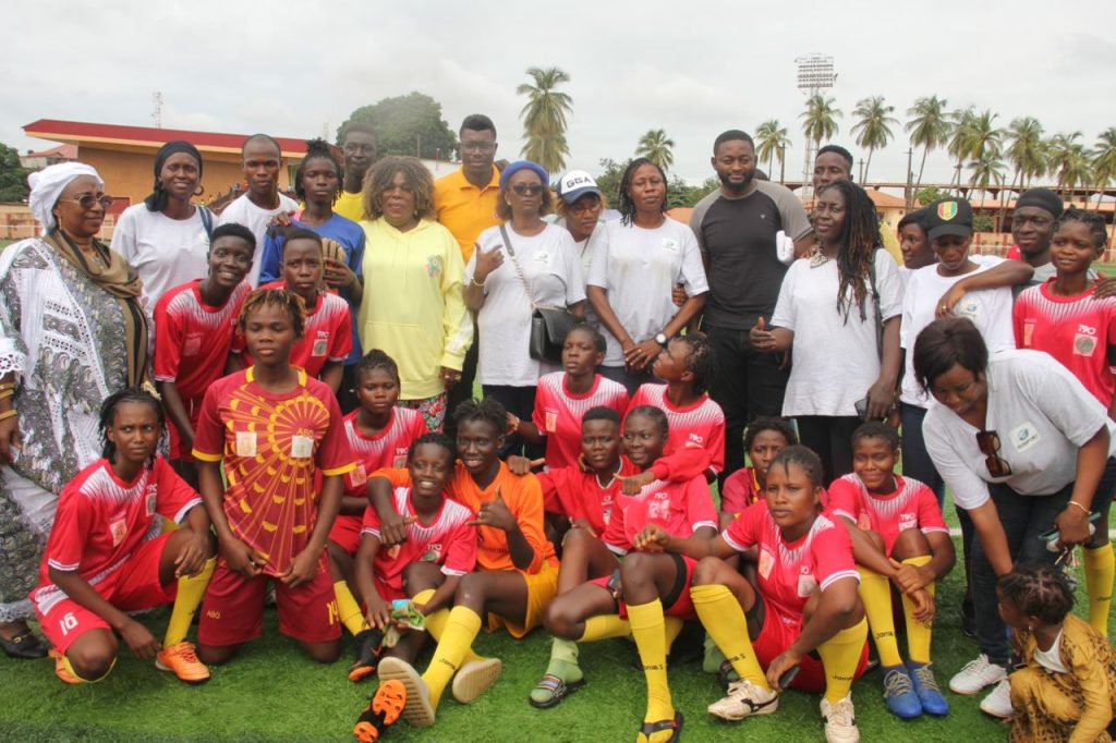 LA SOBRAGUI SPONSOR OFFICIEL DE LA CARAVANE DU FOOTBALL FEMININ